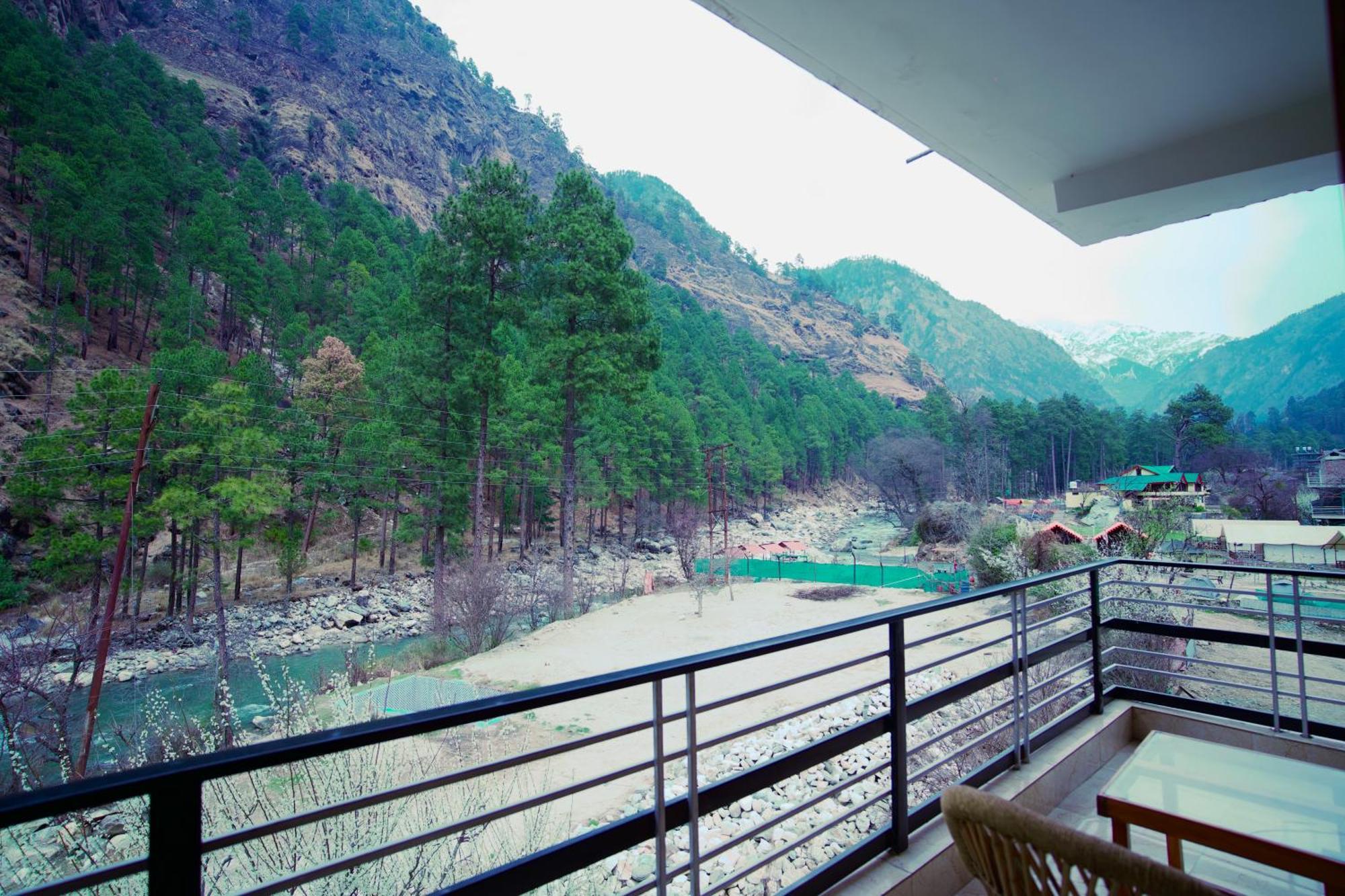 Hotel Mid Orchard Kasol L River Side -Pure Veg Hotel Zewnętrze zdjęcie